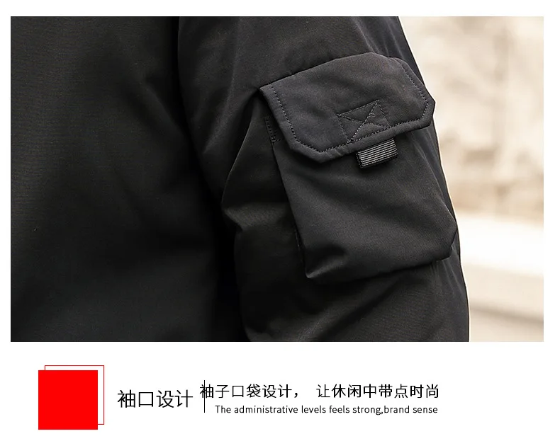 Korean-style Fashion Lovers down Jacket New Style White Duck down Thick Youth Men And Women down Jacket Short Coat Fashion