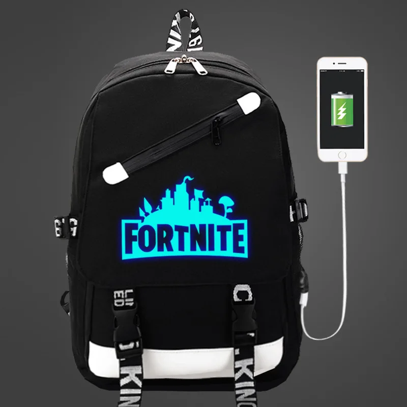Fashion Backpacks Student Luminous Animation School Bags For Boy Girl Teenager