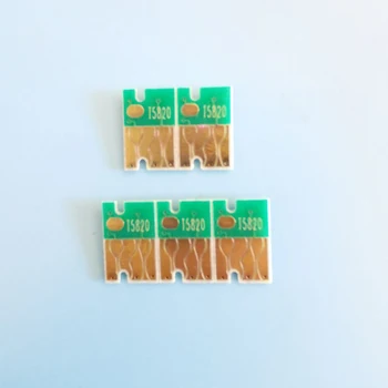 

5PC T5820 Maintenance Tank Chip Compatible Chip for Epson Surelab D700 Maintenance Ink Tank for Fuji DX100 Waste Ink Collector