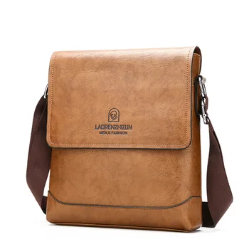 

Shoulder Bag Men's Business Casual Messenger Bag Men Pu Official Men's Bag