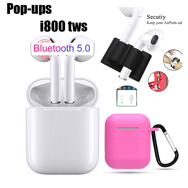 

i800 tws i800tws wireless Bluetooth ear phones headset 5.0 touch PK i7s tws i16 i18 i19 i20 i30 i40 i50 i60 tws i30 i60