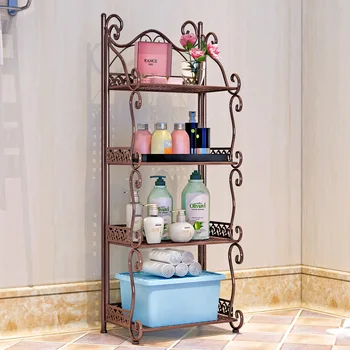 

4 Tier Multifunction Stackable Shelf Organizer for Spices Cosmetics Kitchen Bathroom Storage Rack Holder