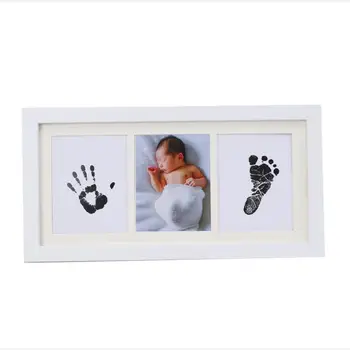 

Newborn Ink Hand Footprints Children Baby Handprint Mud Baby Birthday Full Moon Birthday Gift Commemoration