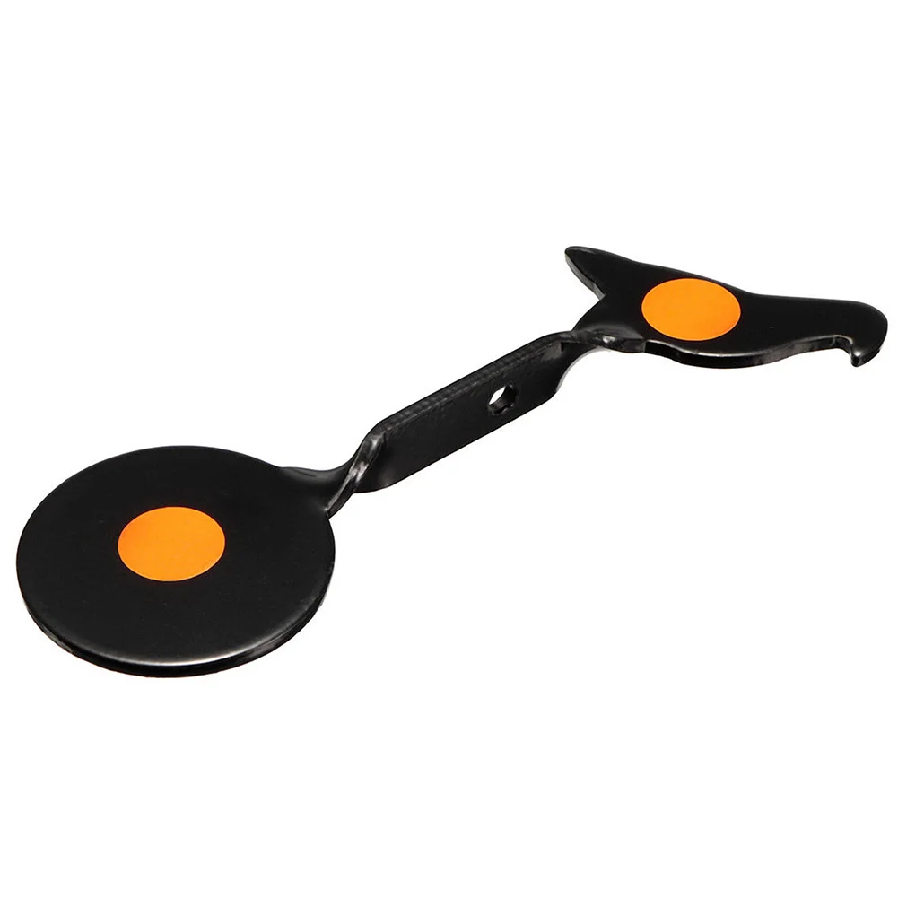 Птица в форме стрельбы мишень Spinner портативный игровой Plinking практика тонкий металл упрощенная сторона встраивания обучение винт тип