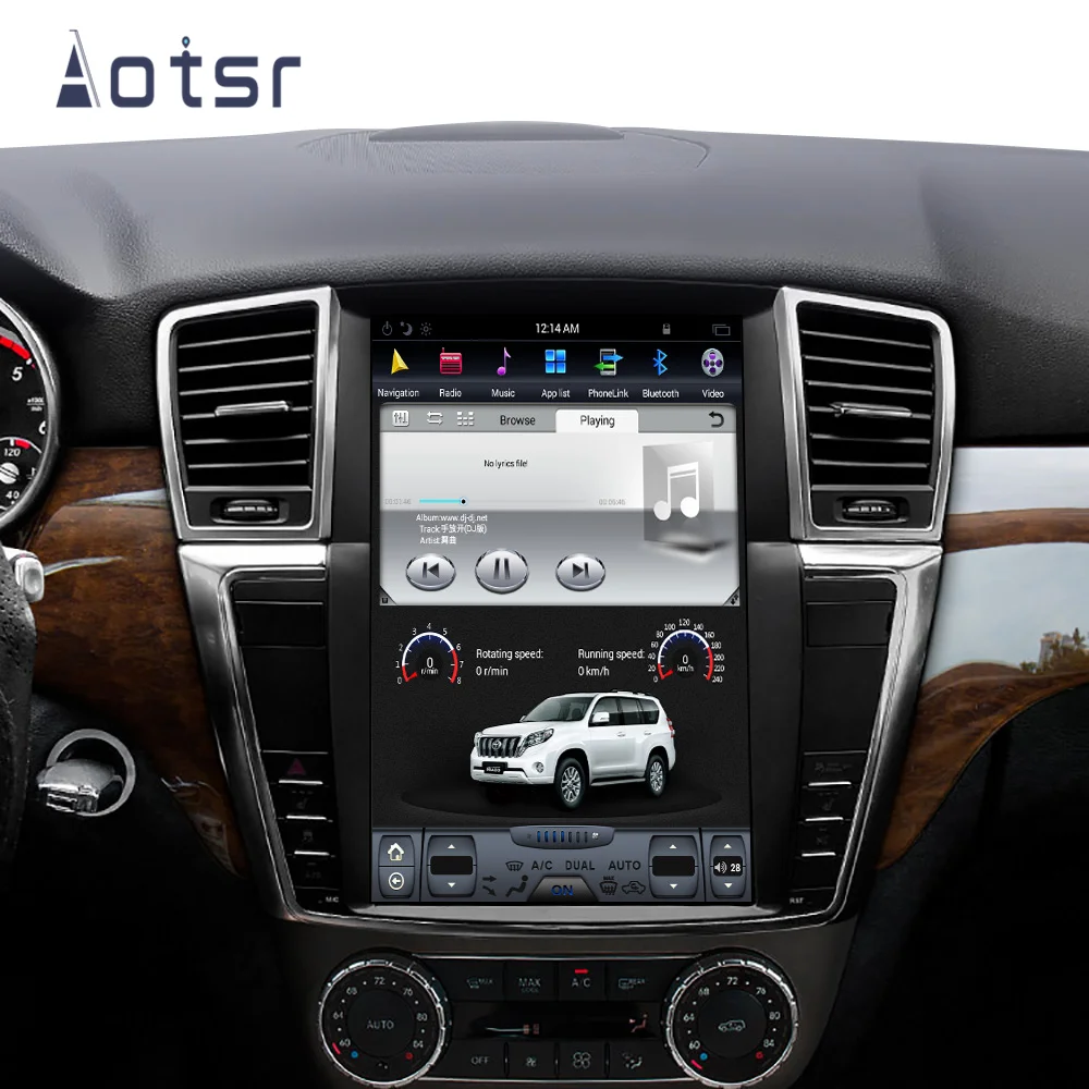 Tesla стиль Android 9 автомобильный gps-навигатор для Mercedes-Benz ML350 ML400 ML300 GL350 2012- авто радио головное устройство магнитофон