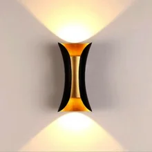 Thrisdar 20 Вт 30 Вт скандинавский вверх вниз водонепроницаемый светодиодный настенный светильник для улицы сада двора коридора передней двери виллы крыльца настенный светильник