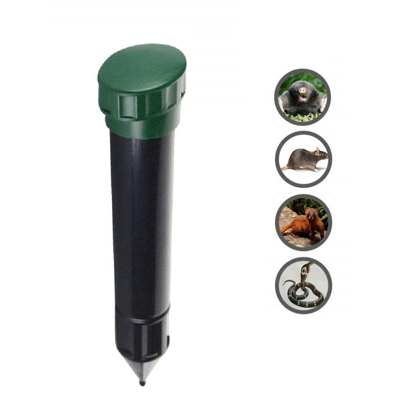 

1pcs Electronic Ultrasonic Rat Repellent Pest Control Product Outdoor Ecological Friendly Garden Ultrasonic Rat Repellent