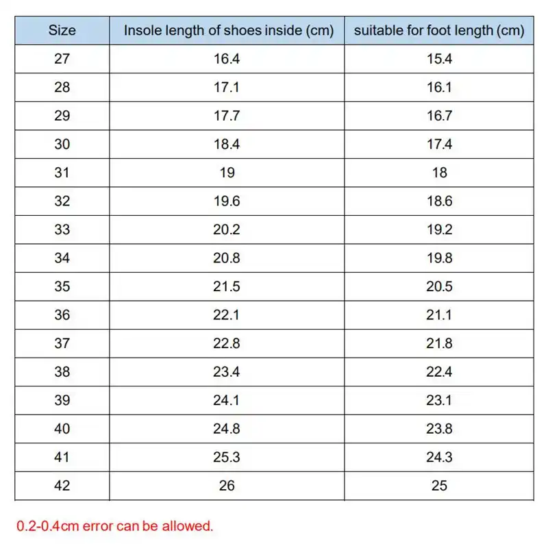 size 4 big kid shoes