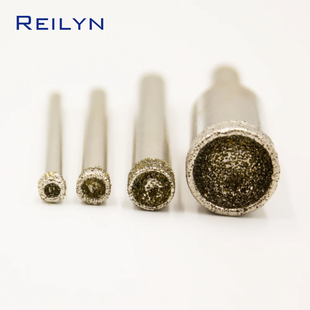 1 шт. 60 #320 # нефритовые круглые сверла для ювелирных изделий закругления 4 мм 25