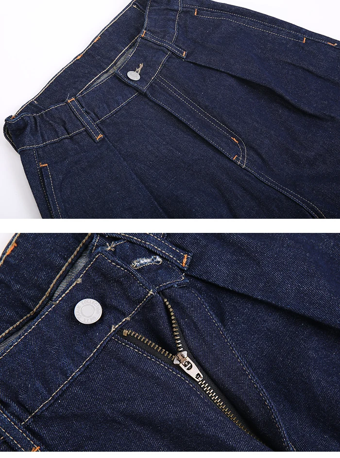 LEIJIJEANS, новинка, большие размеры, женские, низкая, эластичная, высокая талия, свободные, плюс бархат, Харлан, джинсы, свободные, повседневные, темно-синие, женские джинсы 9238r