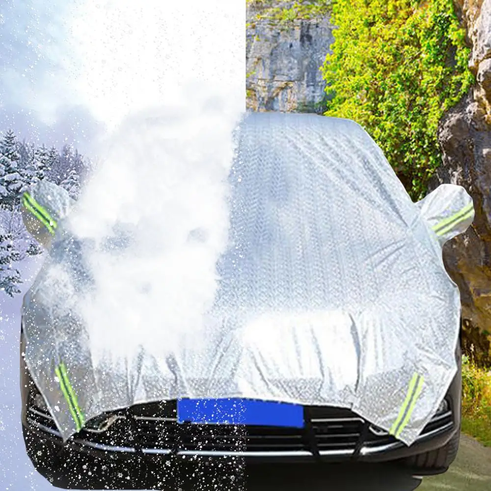 Автомобильный солнцезащитный козырек, автомобильный Защитный колпак на лобовое стекло, солнцезащитный козырек, ледяной кристалл, полупокрытие, Солнцезащитный блок, используемый для автомобиля