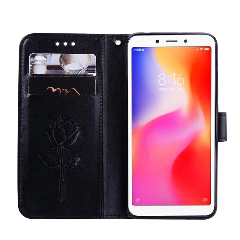 Роза цветок кожаный чехол для Samsung Galaxy S8 S9 плюс S7 S6 край S5 S3 S4 J3 J5 J7 A3 A5 J1 J2 Grand чехол с откидной крышкой отличного качества