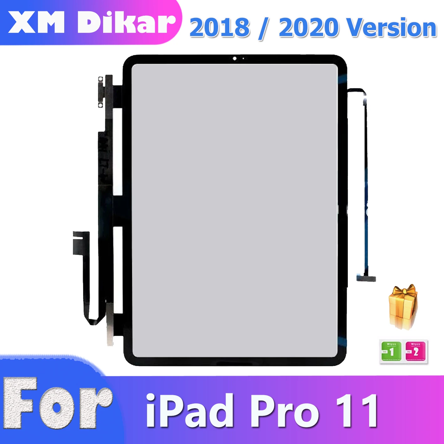 Оригинальный протестированный для iPad Pro 11 2018 2020 1-й 2-й A1980/A1934/A2013/A2228 A2068 A2230 сменный