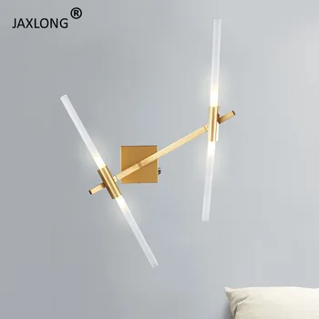 

Nordic Style Bedroom Bedside LED Wall Lamp Modern Luxury Home Decor Wall Sconce Lighting Light Fixture Loft Wall Lights for Home