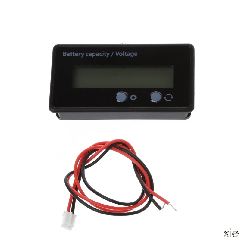 8-70V LCD Acid Lead Lithium Battery Capacity Indicator Voltmeter Voltage Tester