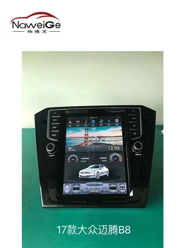 

NaweiGe 10.4Inch Tesla Head Unit for VW-Volkswagen Magotan 2017-2019 Auto AC&Manual AC Car dvd for Autoradio stereo for