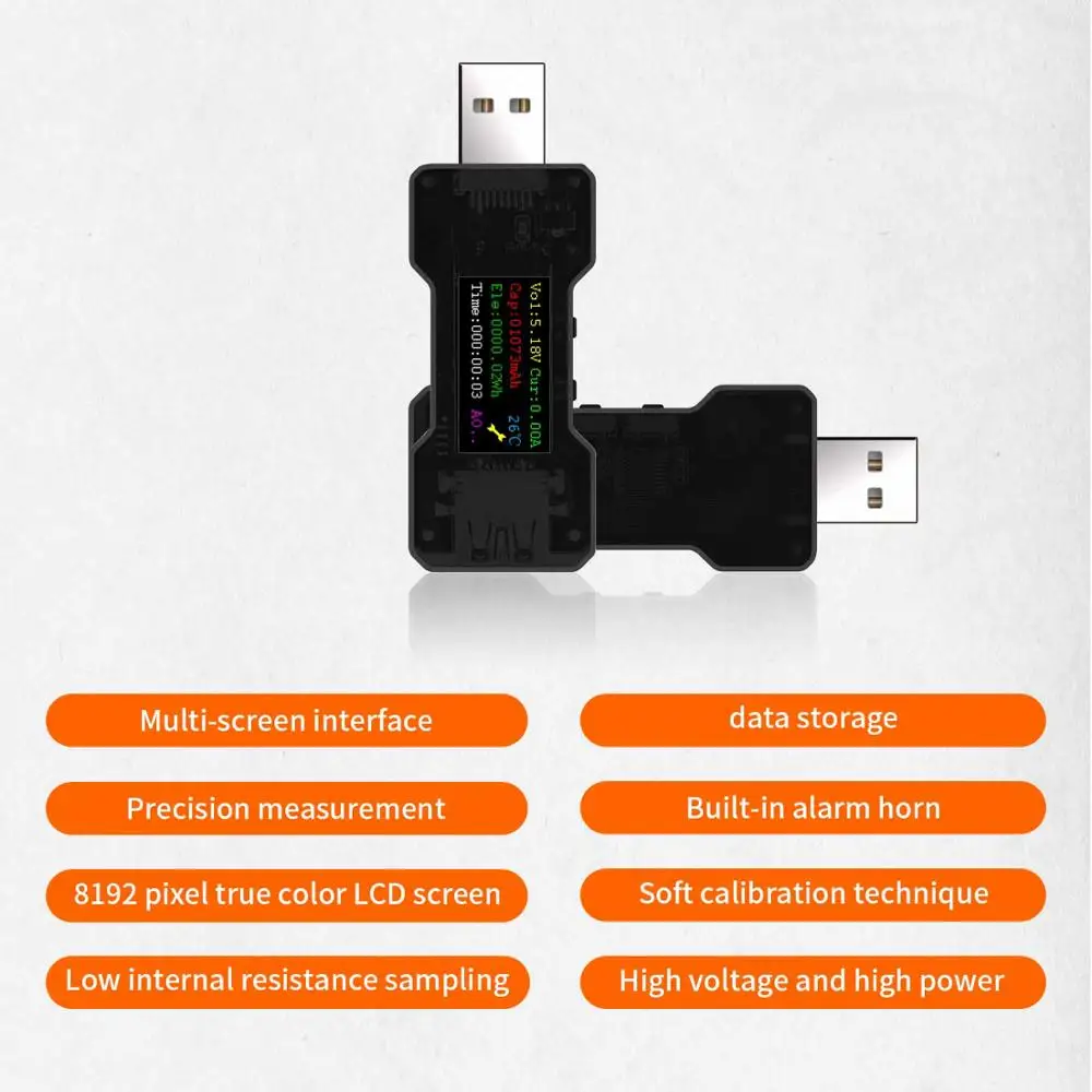 FNB18 USB Тестер DC Цифровой вольтметр amperimetro измеритель напряжения тока Ампер Вольты ампреметр детектор Банк питания зарядное устройство индикатор