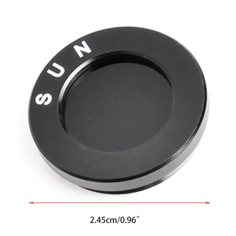 Astronomy Sun Filters 0.965inch/24.5mm Eyepiece Lens Accessory Full-Aluminum Standard Thread