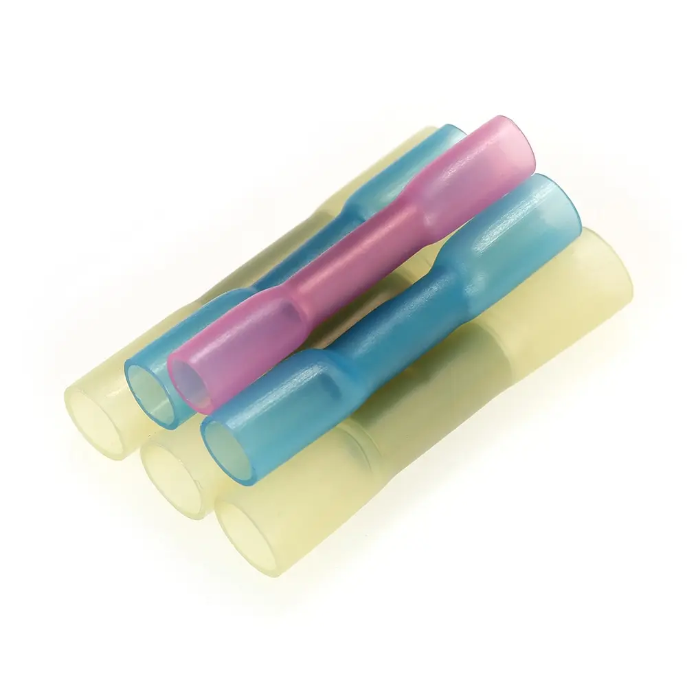 

300pcs/Set Heat Shrink Butt Connectors Crimp Terminals Insulated Electrical Wire Cable Connectors Terminals 3 Sizes
