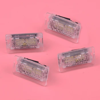 

4pcs Ultra-Bright White LED Interior Light Lamp Easy Plug Replacement Fit For Tesla Model 3 Model S Model X