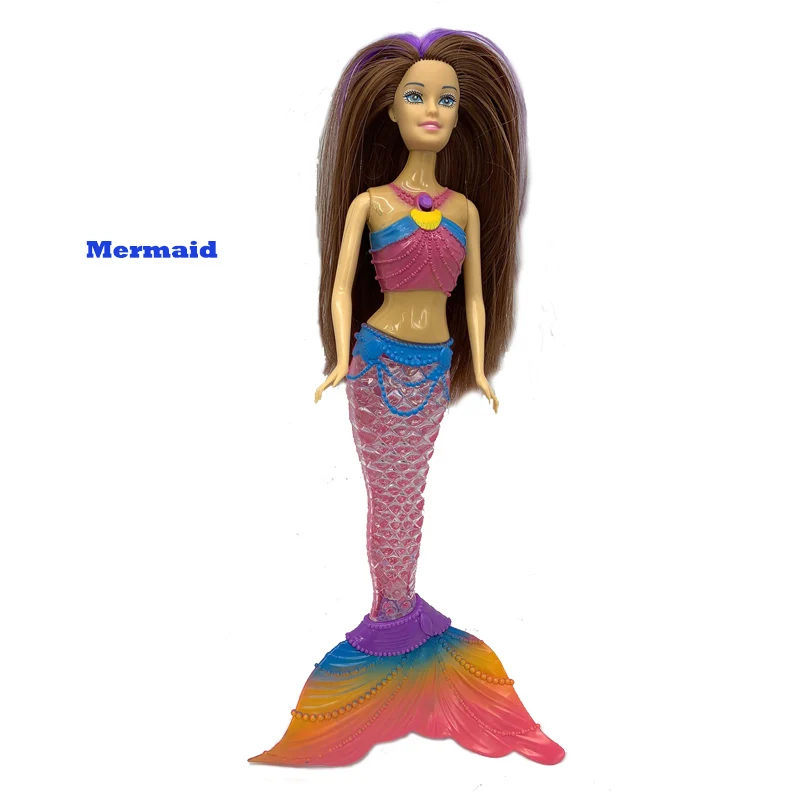 Mermaid Beauty Set Light And Music Doll Girl Gift Children Play Toy Birthday Present Party Favor With | Игрушки и хобби