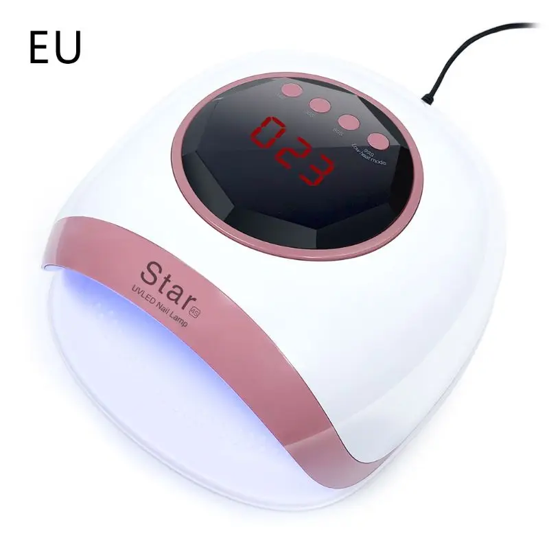 

72W UV Nail Lamps Dryer for Manicure Nails Art Gel Polish 4 Timer Setting T4MB
