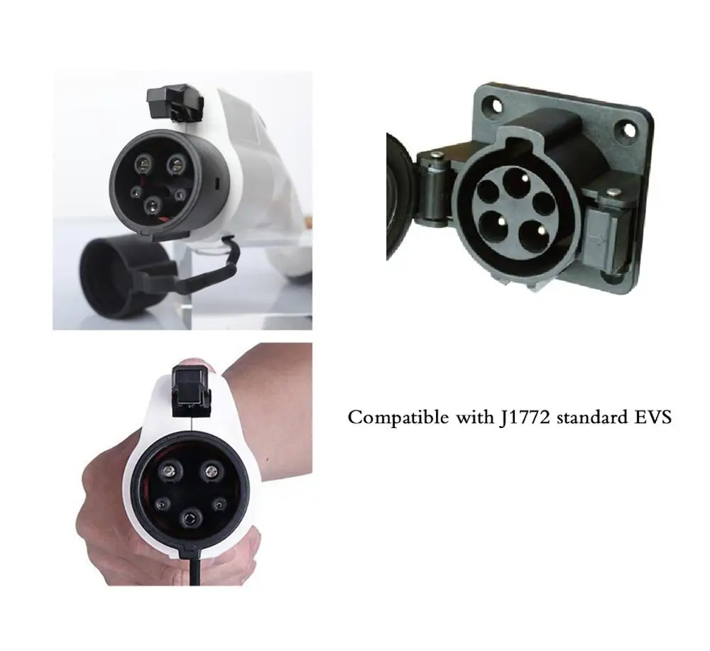YKS ESNES портативное зарядное устройство для электромобиля 6a 8a 13a 16A CEE 3 pin Plug 5M EV Тип