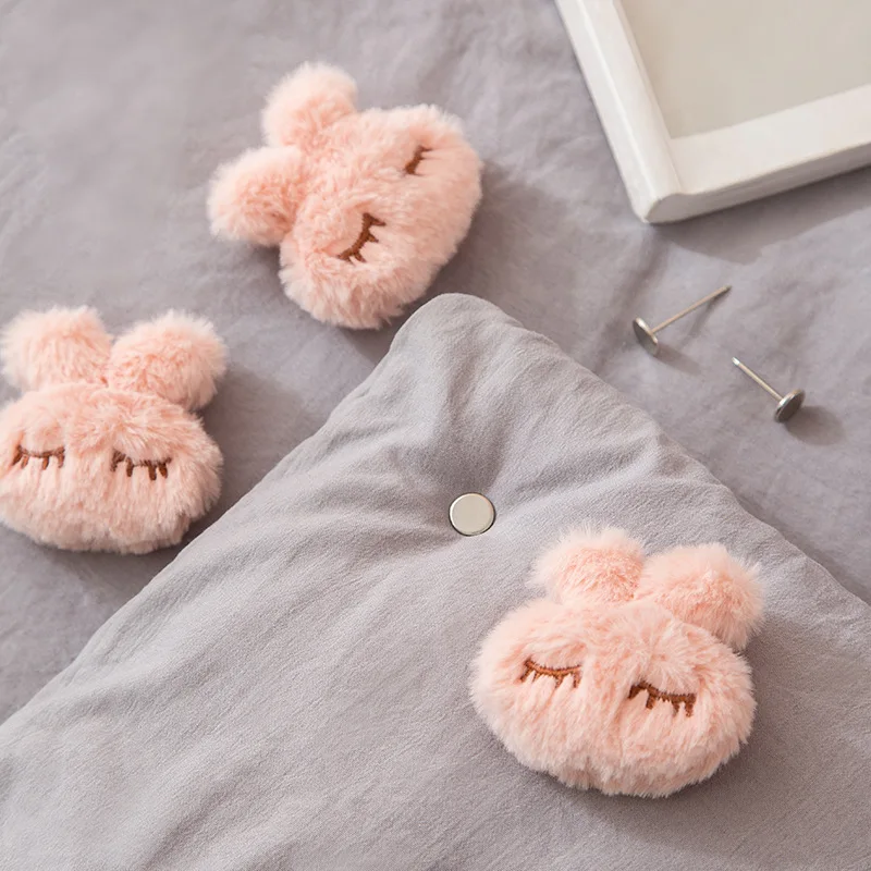 4/8PCS Mushroom Quilt Holder Macaron Non-Slip Quilt Blanket Clip One Key to Unlock Fastener Clip Holder Bed Sheet