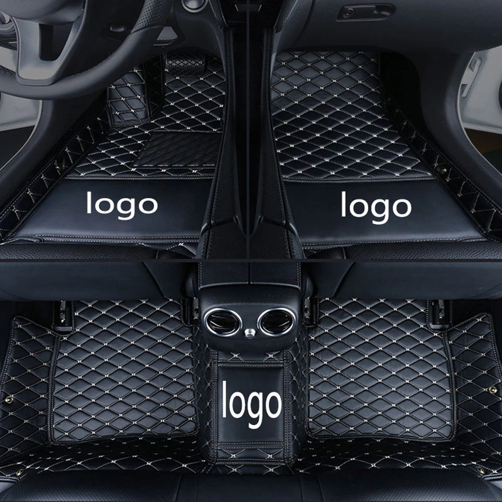 

Car floor mats with Logo/Brand Logo for Audi Q3 Q5 Q7 A4 A6 A7 A8 8l 5D heavy duty all weather car styling rugs carpet floor lin