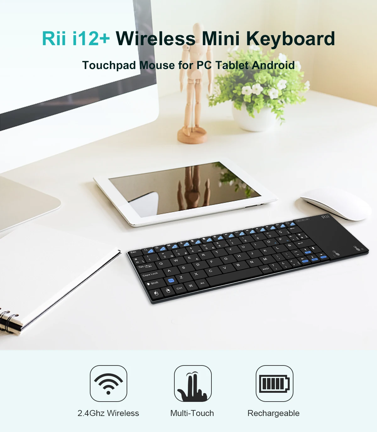 mouse para PC, Tablet, Android TV Box,