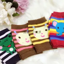 Детские манжеты из чистого хлопка с короткими рукавами и милыми манжетами; Детские небьющиеся наколенники