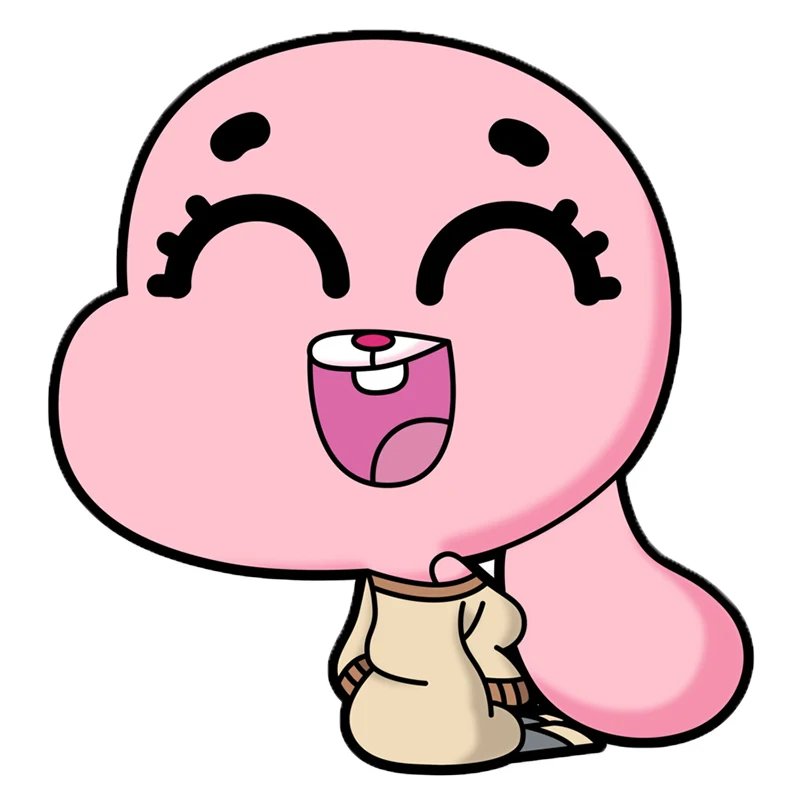 

The Amazing World of Gumball badge cute cartoon pin