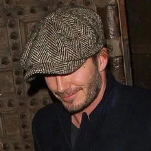 Retro Newsboy Caps Men Octagonal Autumn Winter Hat Black British Painters Hats Beret Herringbone Flat Cap