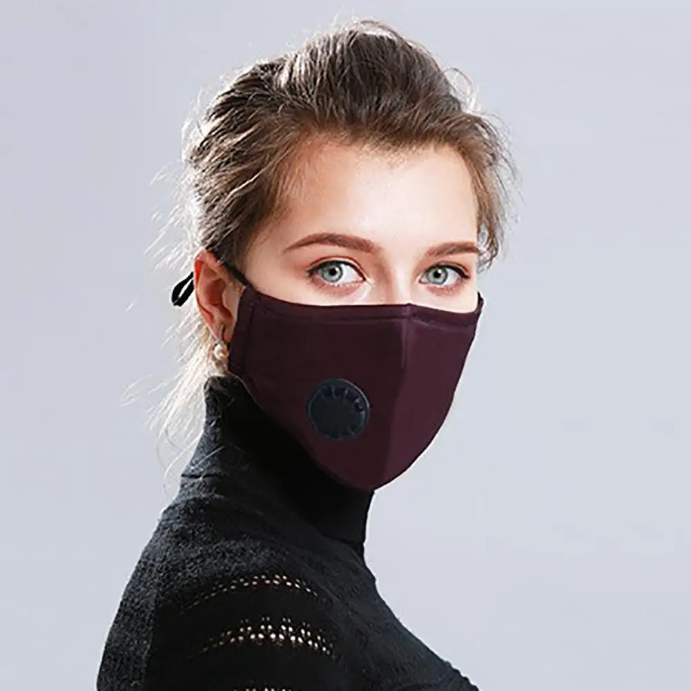 

1pc Safety Masks With 2pcs Filter Paper Dustproof Surgical Face Mouth Masks Anti PM2.5Anti Influenza Breathing Safety Masks Face