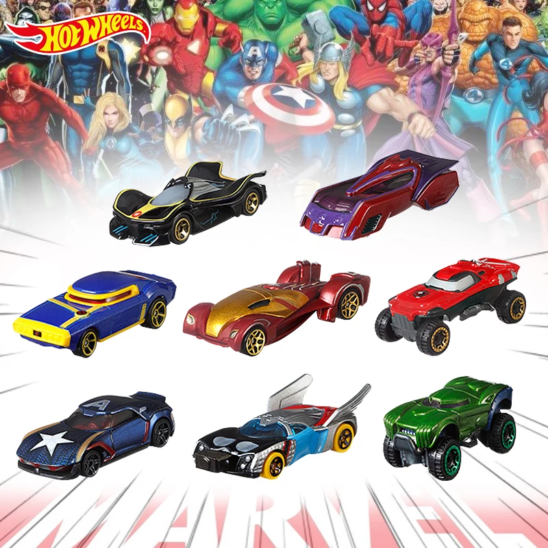 Hot Wheels Car Anime Diecast 1/64 Car Toys for Boys Hotwheels Model for Boys Kids Toys Children Gift hot wheels car toys