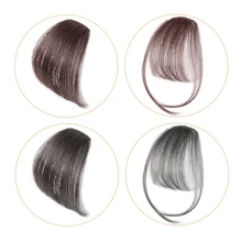 Salonchat человеческие волосы, не Реми волосы на заколках, челка, шиньон, волосы на заколках для наращивания, тупые волосы на заколках