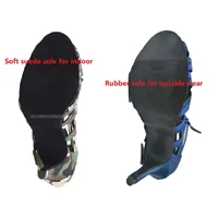 Tango Rubber Sole For Ballroom Latin Dance Shoes Turn into Street Footwear for Outside Wear 1