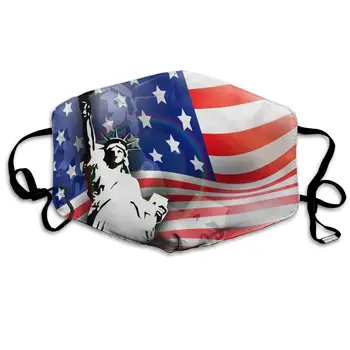 

Personality Anti Dust Mouth Face Masks - with Adjustable Straps Reusable Washable - Fashion for Cycling for Men Women Statue