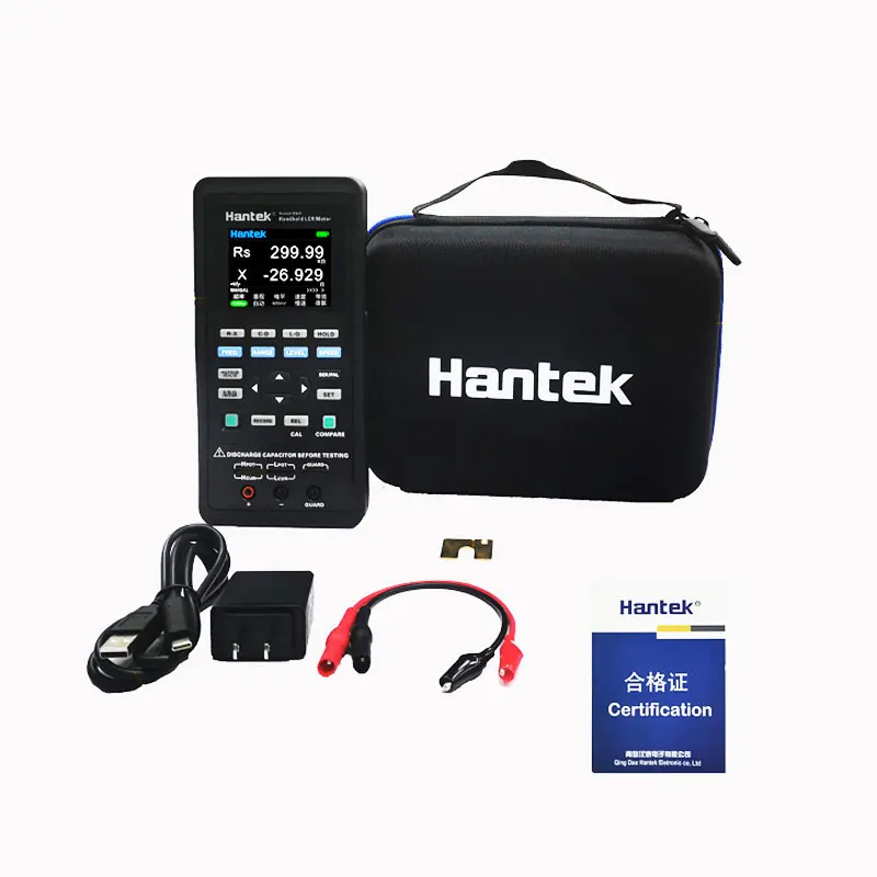 Hantek1832C/Hantek1833C Цифровой LCR метр портативный ручной индуктивность емкость сопротивление измерения тестер инструменты