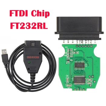 

VAG K CAN Commander 1.4 FTDI FT232RL PIC18F25K80 OBD2 Scanner Diagnostic Tool for VW for Audi for Skoda for VAG K-line Commander