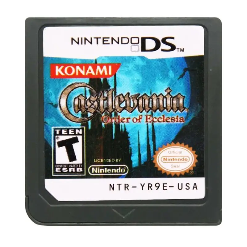 Castlevania орден церкнезии и рассвет печали портрет разорванных Конами США для DS/3DS/2DS