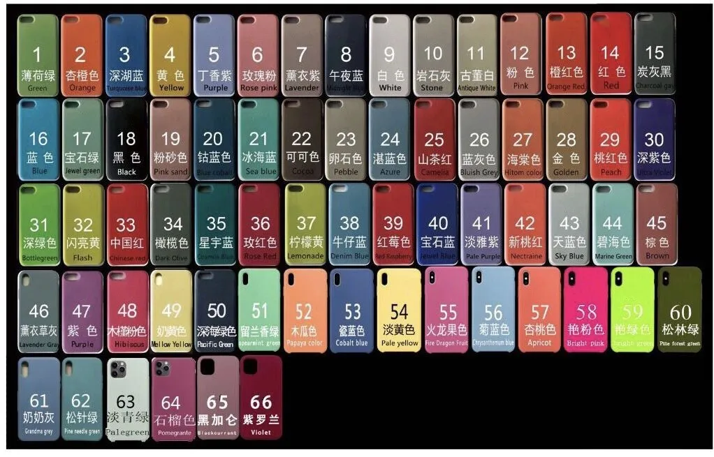 割引 送料無料 Iphone用シリコンケース aa品質の保護ケース モデル100ピース ロットmini Pro X Xr Xs Max 8 7 6s Plus 公式特売 Jonwai Com