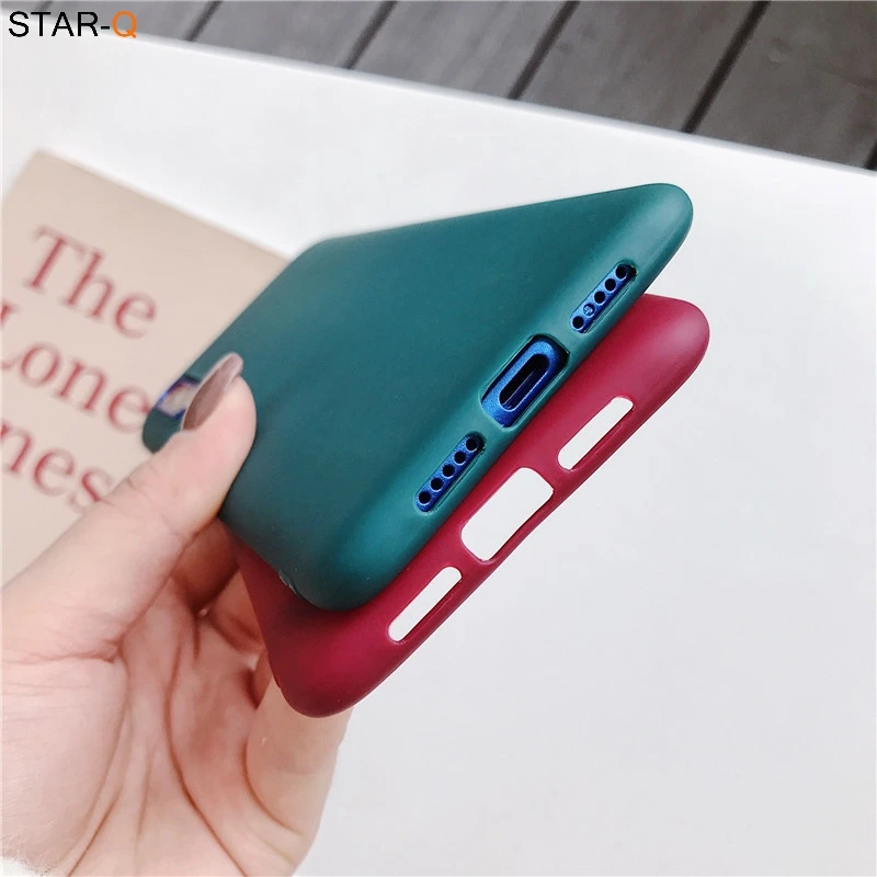 samsung s22 ultra case Candy Color Silicone Phone Case For samsung galaxy A12 A42 A52 A72 A32 5G M02S A02S M31s Matte Soft Tpu Back Cover Fundas Coque cheap galaxy s22 ultra case