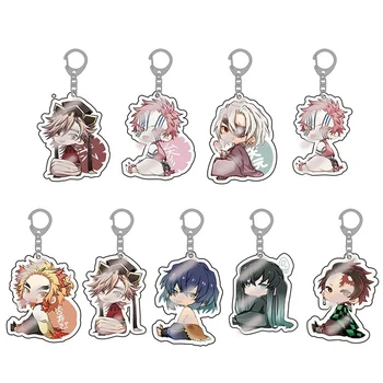 

Llavero De Anime Demon Slayer: Kimetsu No Yaiba Acrylic Keychain Keyring Cosplay Keychain