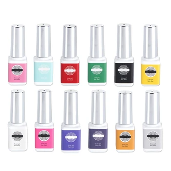 

12Pcs/Set Spider Gel Liner Gel Nail Polish Painting Uv Hybrid Varnish Finger Toes Lacquer Soak Off Nail Art Manicure Nail Stain