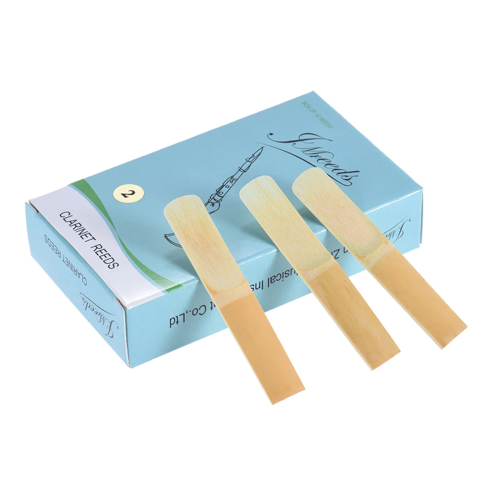 High Quality 10pcs/ Box Bb Traditional Bamboo Reeds Strength 2