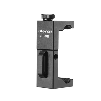 

Ulanzi ST-08 Rode Wireless Go Tripod Phone Mount with Cold Shoe for Microphone LED Video Light Vlog Tripod Mount