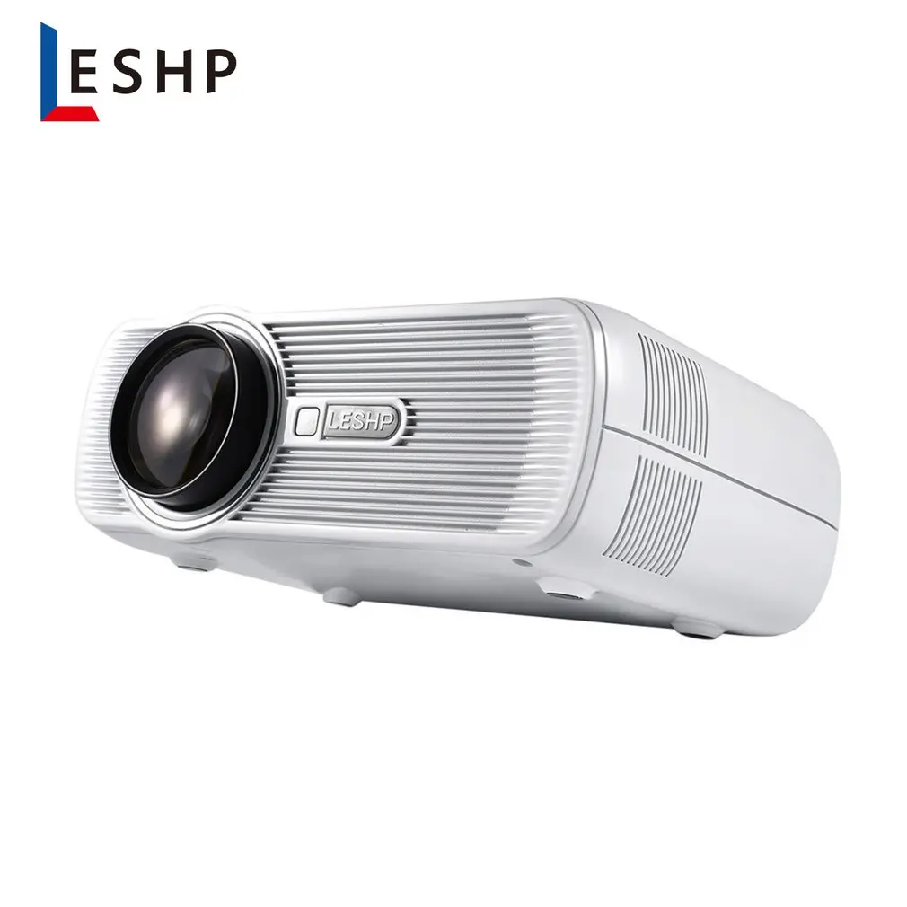 White& Black LED Projector Wifi 1200 Lumens 800*480 Resolution Home Cinema BL-80 Support PC Laptop USB TV Box iPad Smartphone
