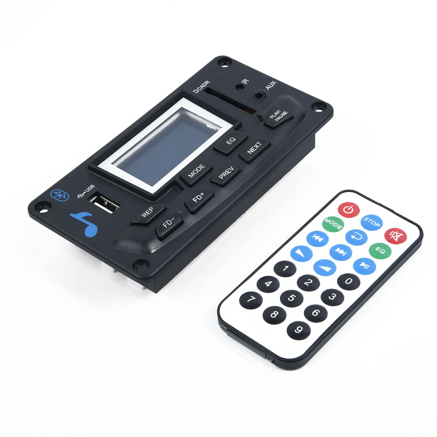 DC 12V Bluetooth 4,0 MP3 декодер плата+ пульт дистанционного управления аудио модуль USB SD управление WAV WMA FM пульт дистанционного нормального воспроизведения