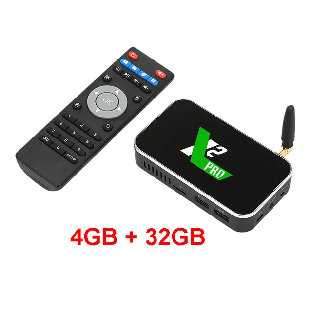 X2 cube 2,4G/5G WiFi 1000M LAN Smart Android tv Box Amlogic S905X2 2GB DDR4 16GB Android 9,0 телеприставка 4K HD медиаплеер - Цвет: only x2 pro